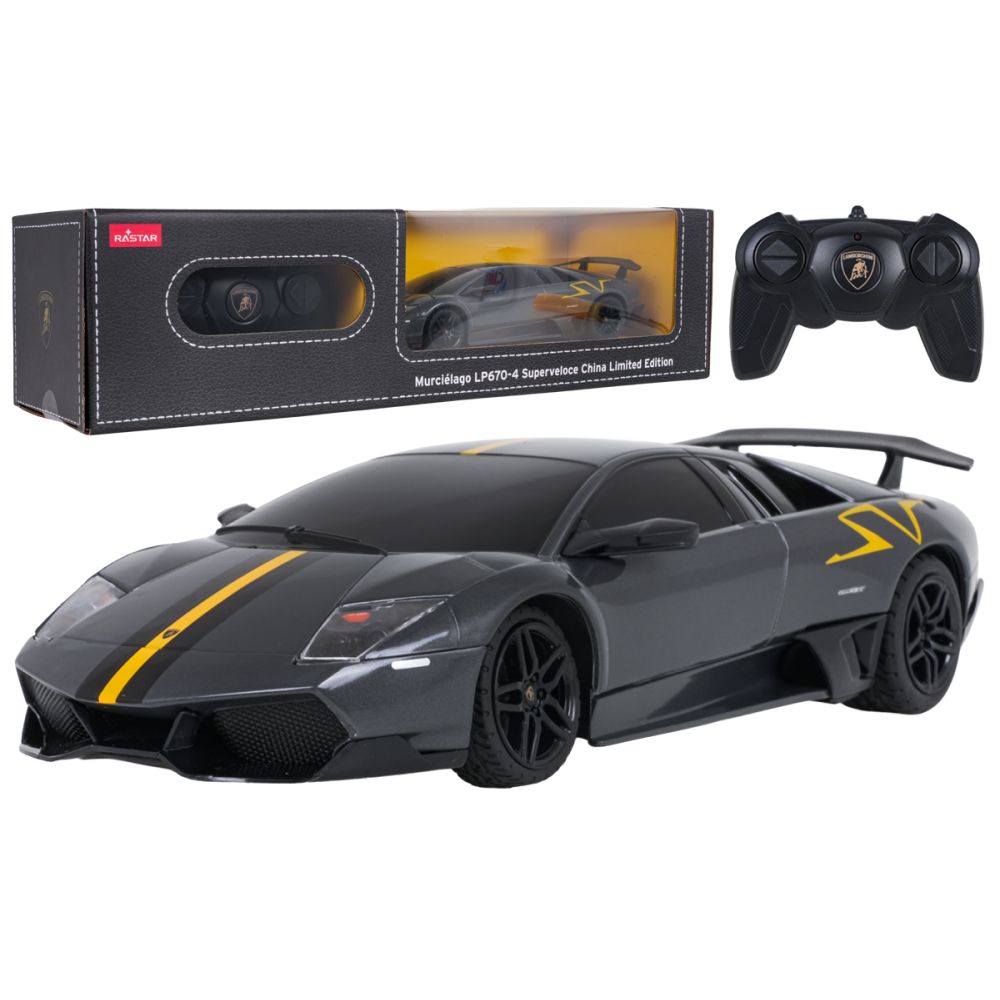 Autko R/C 1:24 Murcielago LP670-4 Superveloce Szary RASTAR