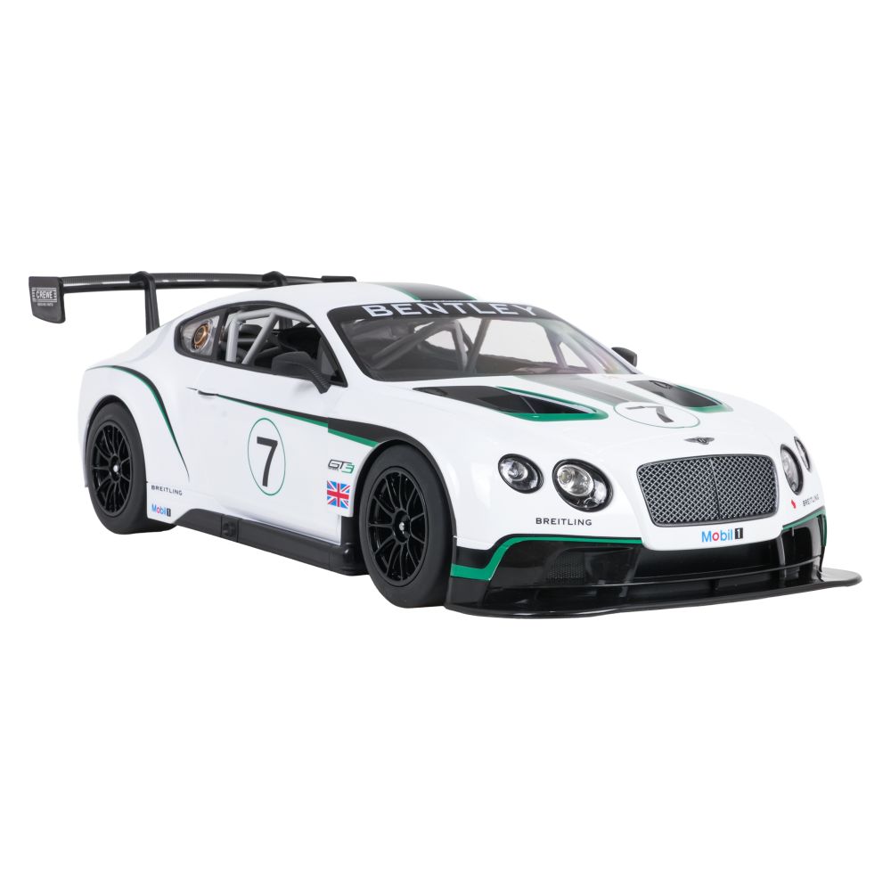Autko R/C 1:14 Bentley&nbsp;Continental&nbsp;GT3&nbsp;Biały RASTAR