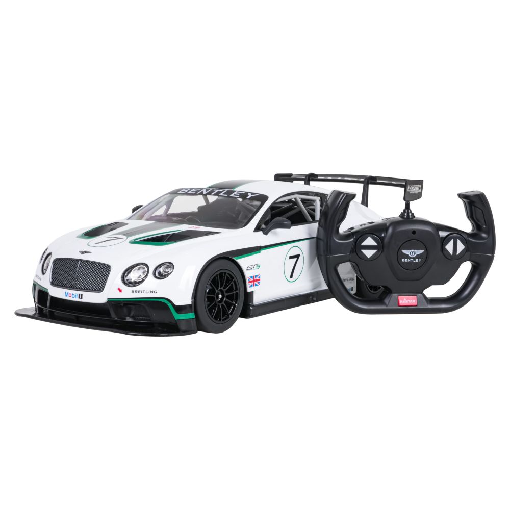 Autko R/C 1:14 Bentley&nbsp;Continental&nbsp;GT3&nbsp;Biały RASTAR