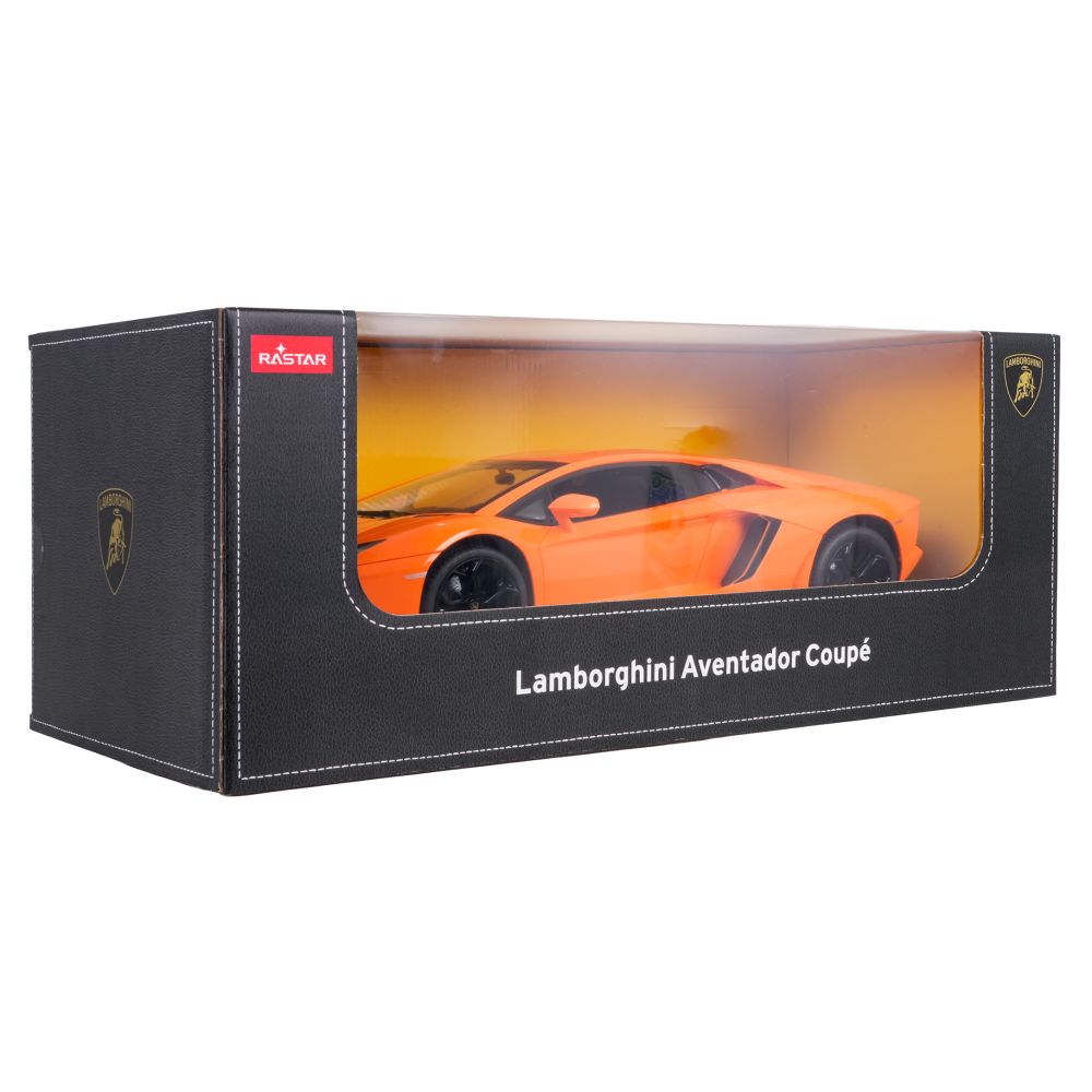 Autko R/C 1:10 Lamborghini Aventador Pomarańczowe RASTAR