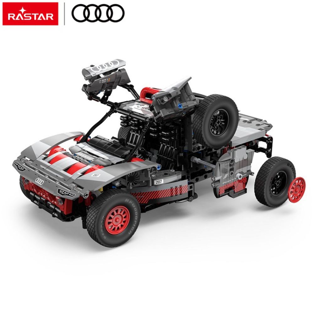 Autko Klocki 1:14 Audi RS Q e-tron Szary RASTAR