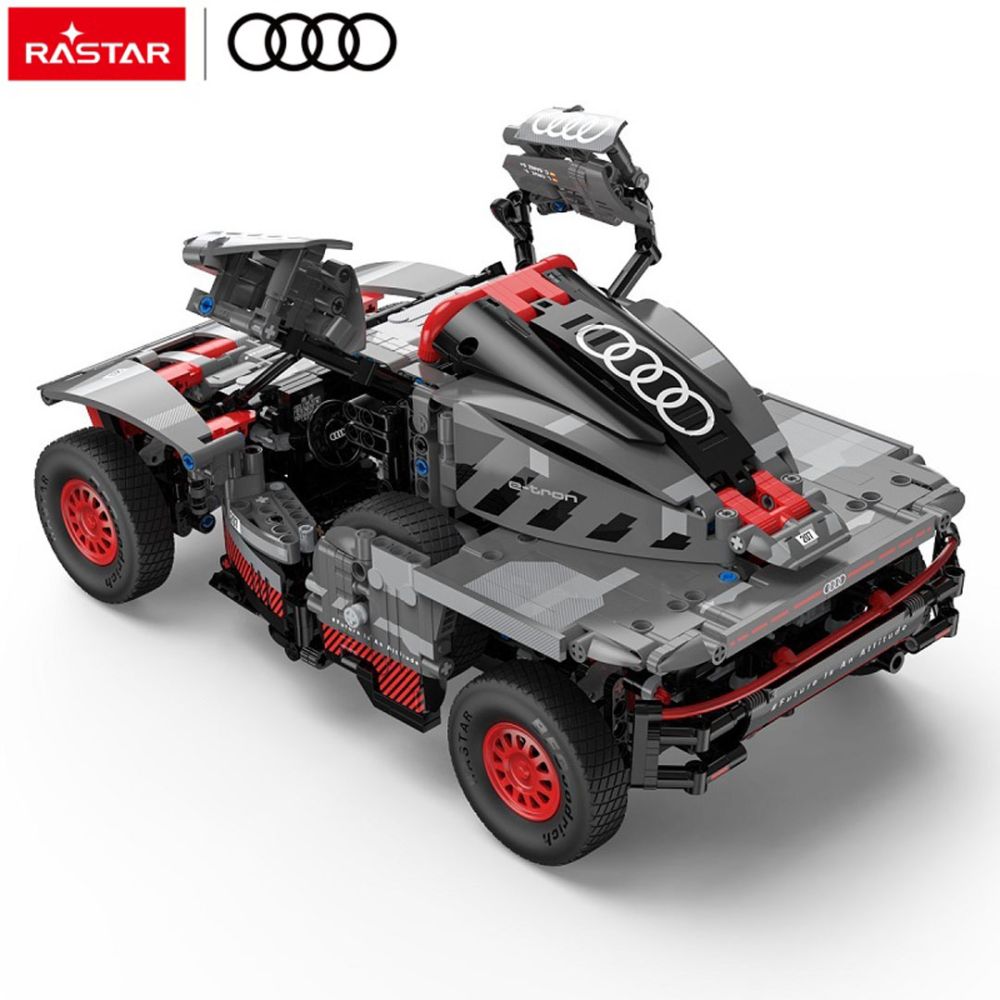 Autko Klocki 1:14 Audi RS Q e-tron Szary RASTAR