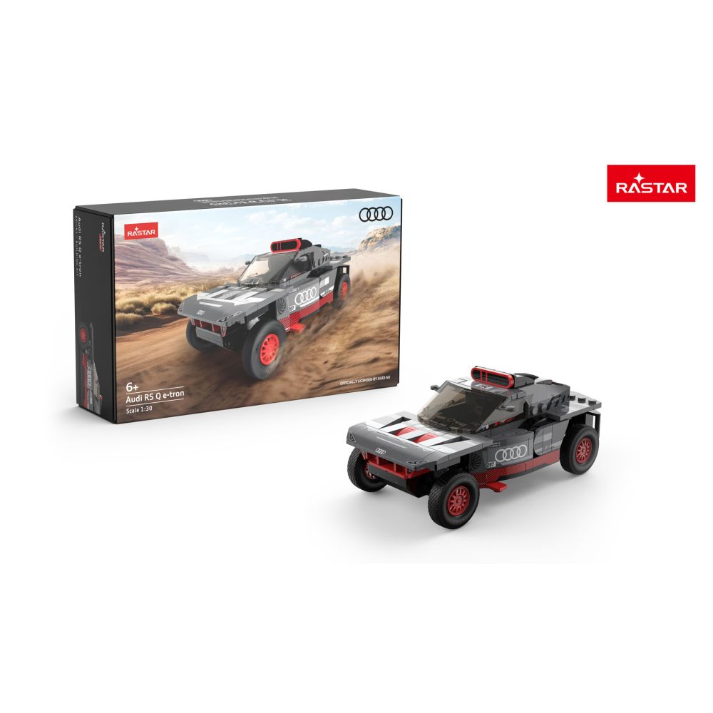 Autko Klocki 1:30 Audi RS Q e-tron Szary RASTAR