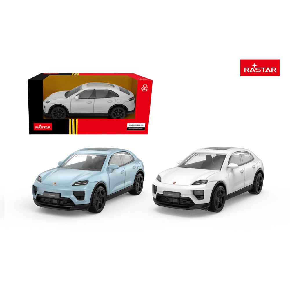 Autko Metalowe 1:43 Porsche Macan Biały RASTAR