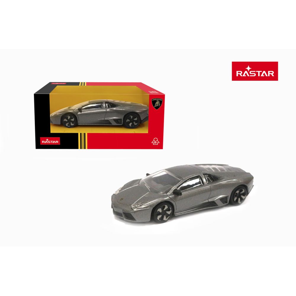 Autko Metalowe 1:43 Lamborghini Reventon Szary RASTAR
