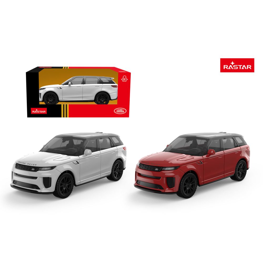Autko Metalowe 1:43 Range Rover Sport SV Czerwony RASTAR