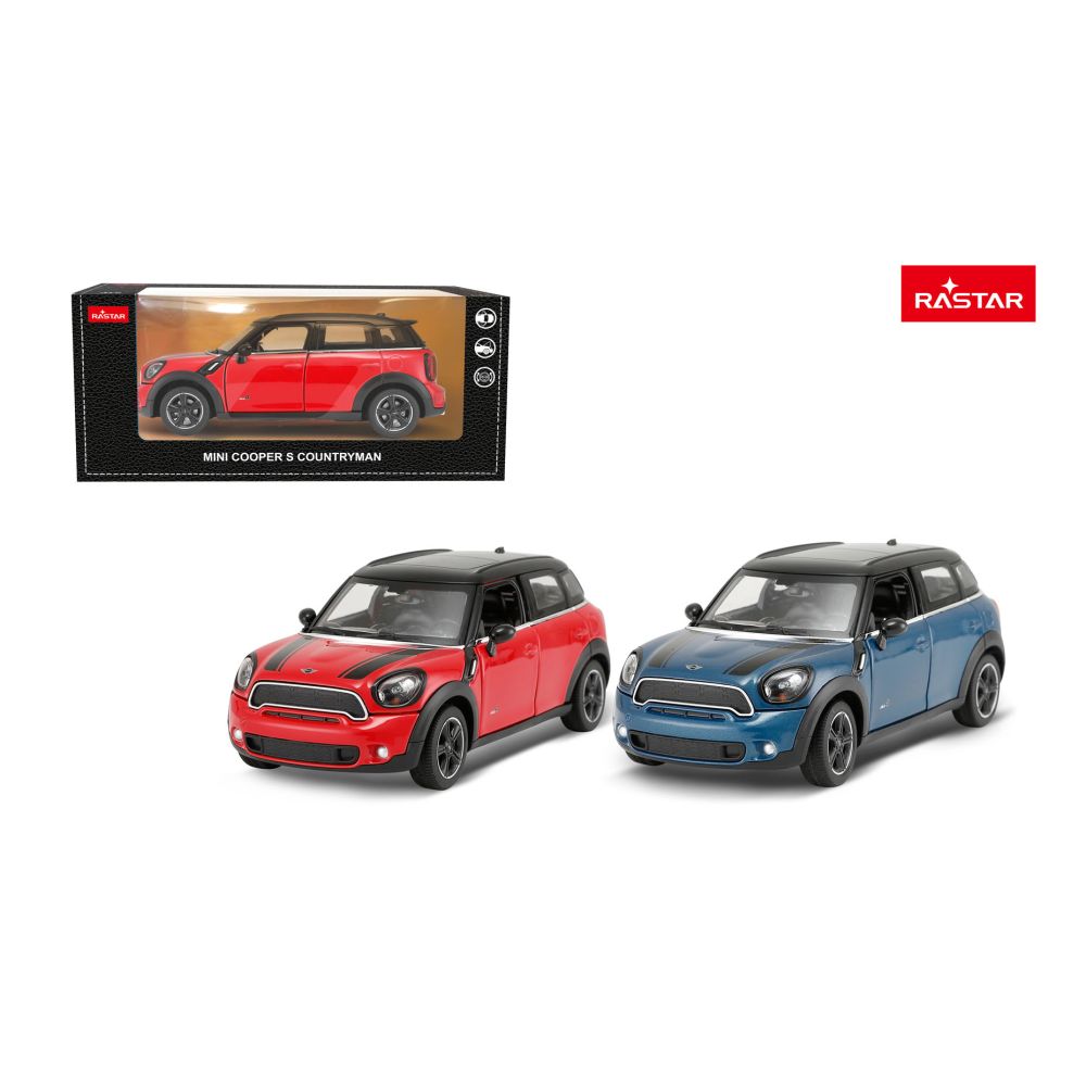Autko Metalowe 1:24 MINI Countryman Czerwony RASTAR
