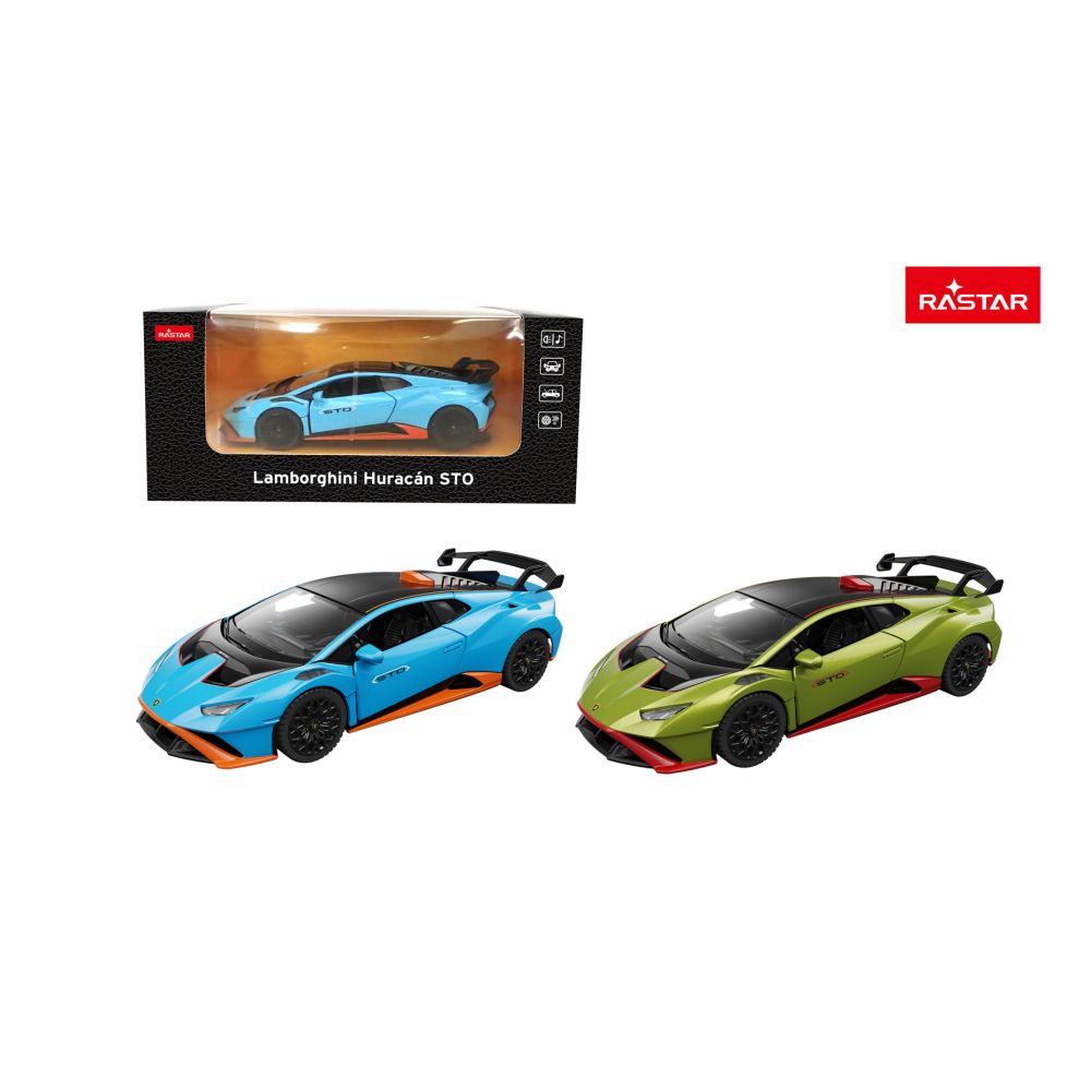 Autko Metalowe 1:32 Lamborghini Huracan STO Zielony RASTAR