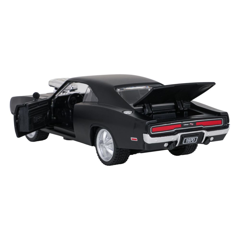Autko Metalowe 1:36 1970 Dodge Charger R/T Czarny RASTAR