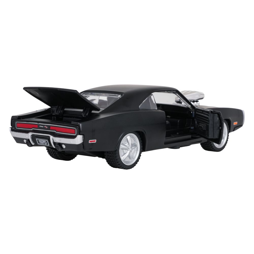 Autko Metalowe 1:36 1970 Dodge Charger R/T Czarny RASTAR