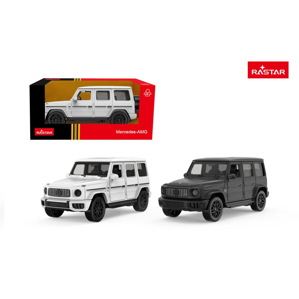 Autko Metalowe 1:43 Mercedes AMG G63 Biały RASTAR