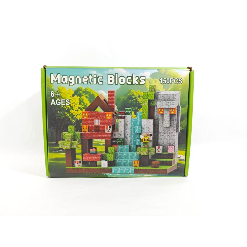 Kostki Magnetyczne Klocki 150el.