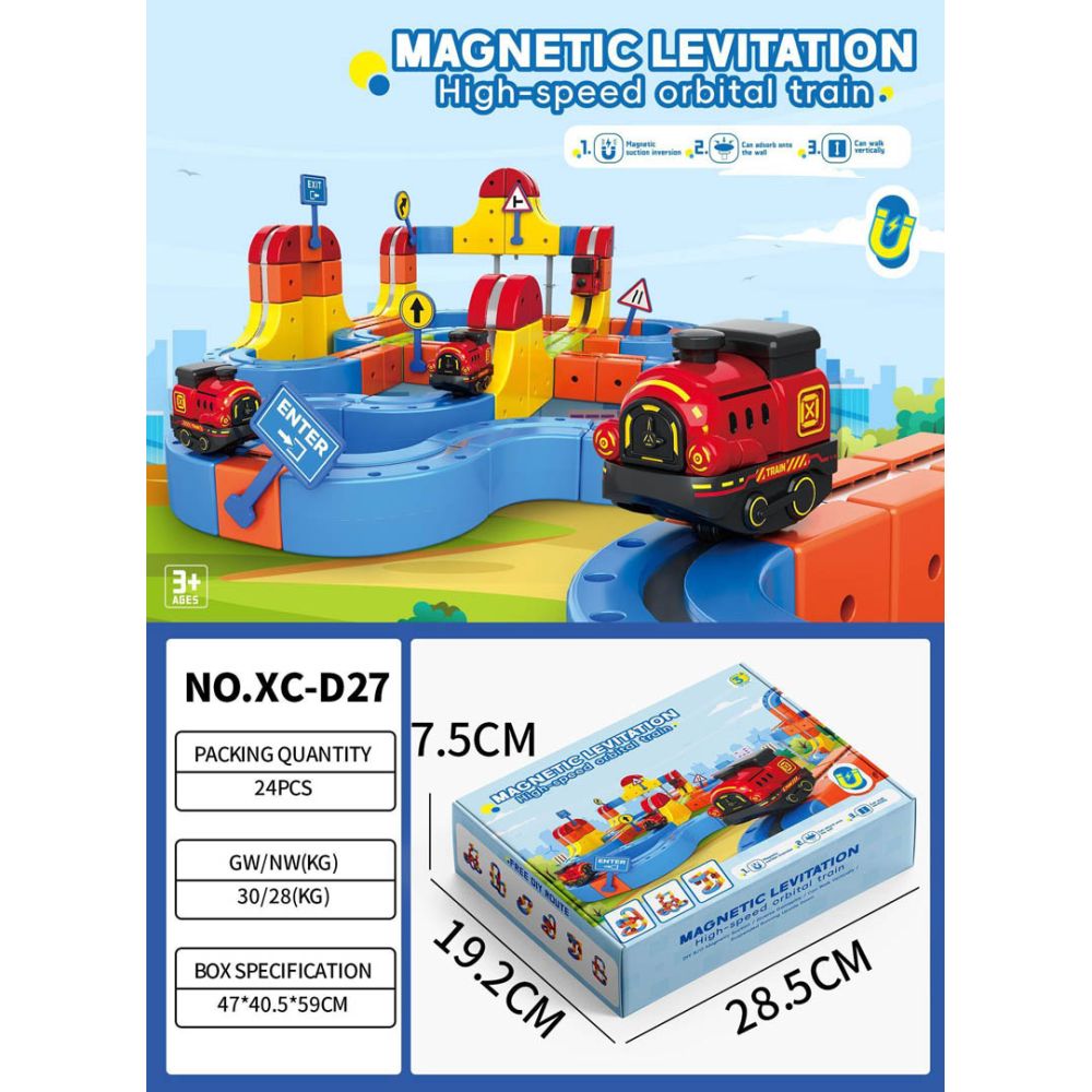 Kolorowy Tor Magnetyczny 105el.