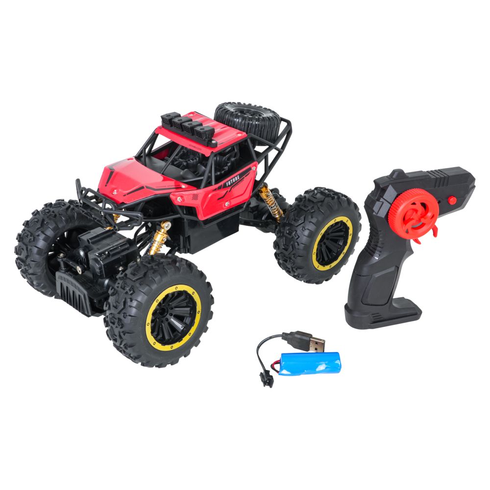 Crawler R/C 1:18 CLIMB POWER Czerwony