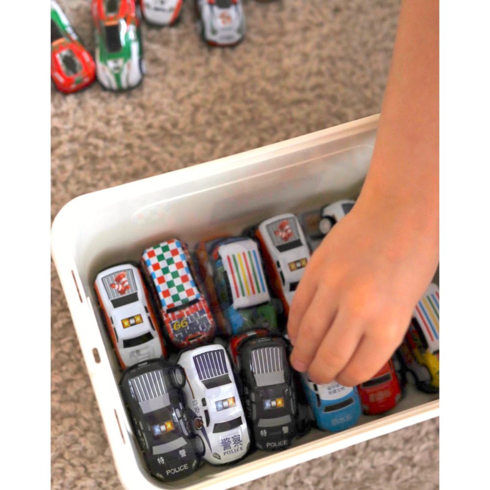 WOOPIE Race Car Set Cars in a Box 50 pcs 