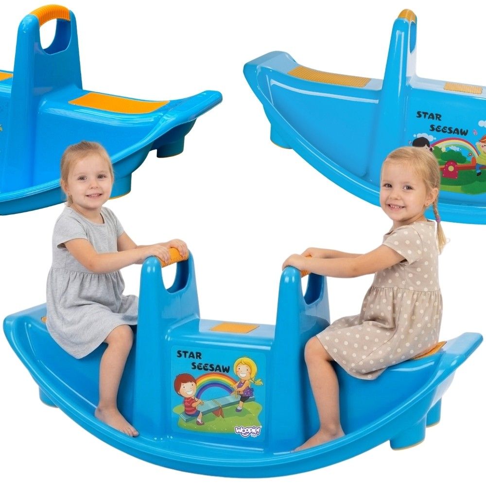 Daugiavietės sūpynės WOOPIE STAR Balance Swing, mėlyna sp.