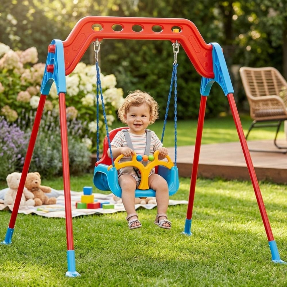 WOOPIE BABY Single Garden Swing for Home and Children 