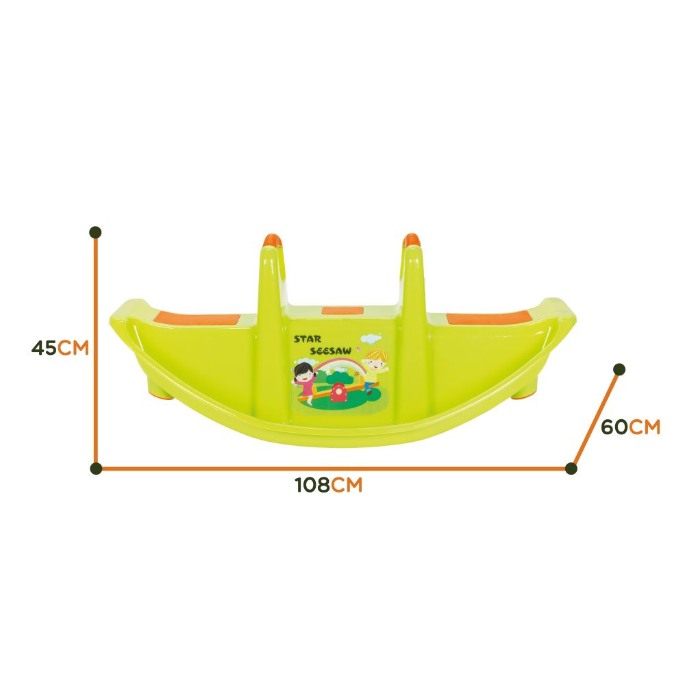 WOOPIE Multi-Person Rocker STAR Balance Swing Green 