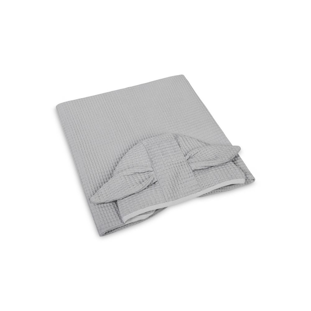 PONCZO KĄPIELOWE WAFEL GREY 70X60
