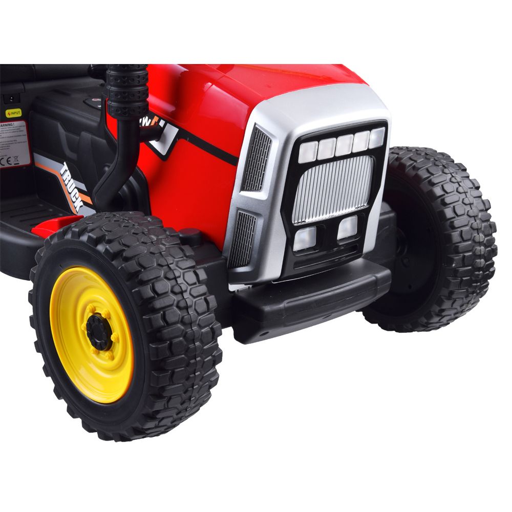 Traktor z przyczepą na akumulator + pilot PA0242