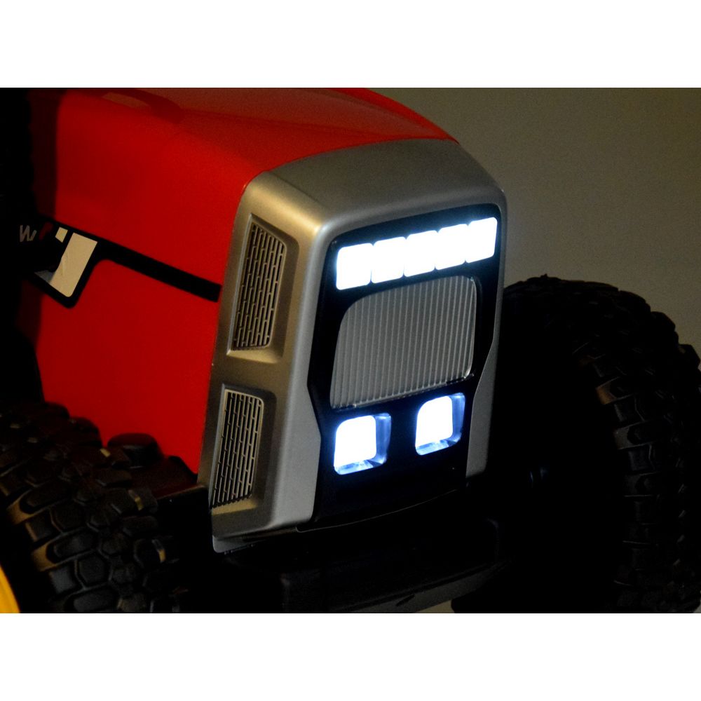Traktor z przyczepą na akumulator + pilot PA0242