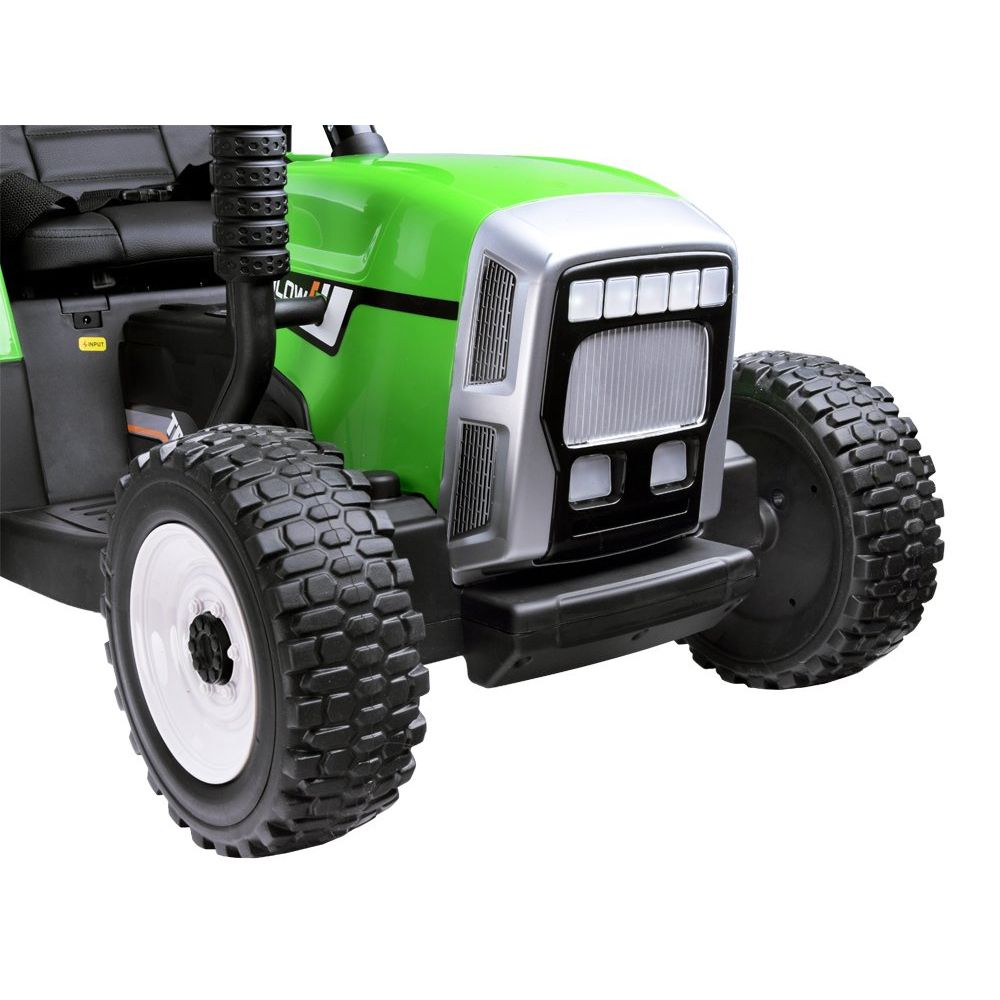 Traktor z przyczepą na akumulator + pilot PA0242