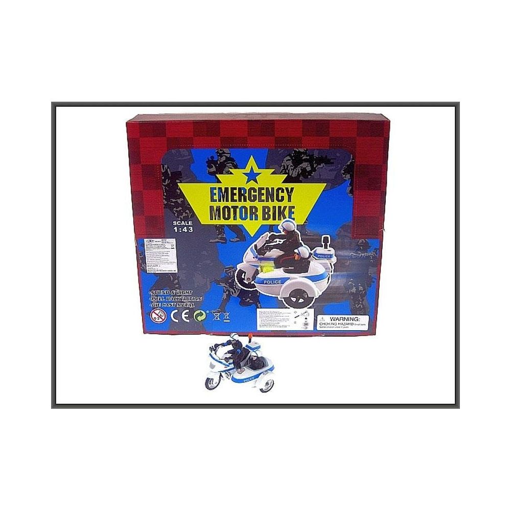 07267 Motociklas su garsu 9 CM