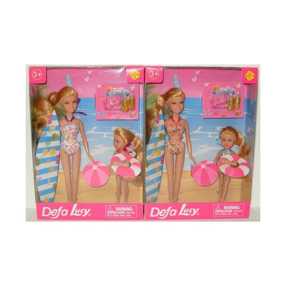 Lėlių rinkinys su maudymosi apranga 05833