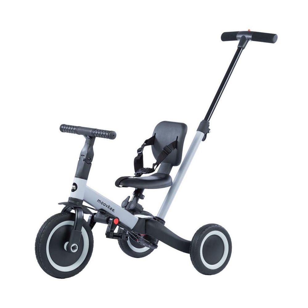 Triratukas - Balansinis dviratis - 6in1 - MIKE - COOL GREY - MOOVKEE