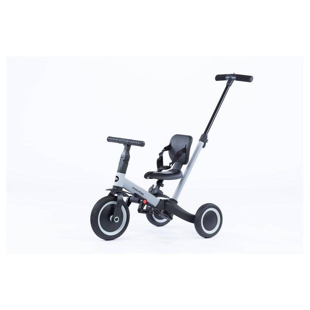 Triratukas - Balansinis dviratis - 6in1 - MIKE - COOL GREY - MOOVKEE