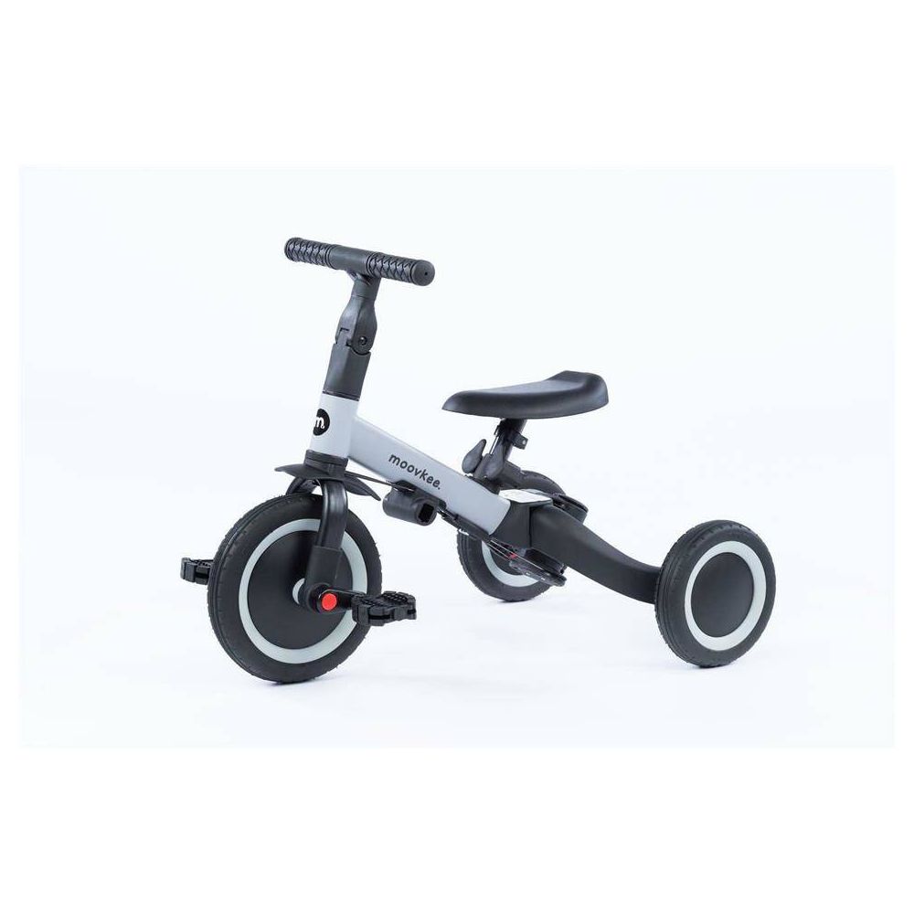 Triratukas - Balansinis dviratis - 6in1 - MIKE - COOL GREY - MOOVKEE