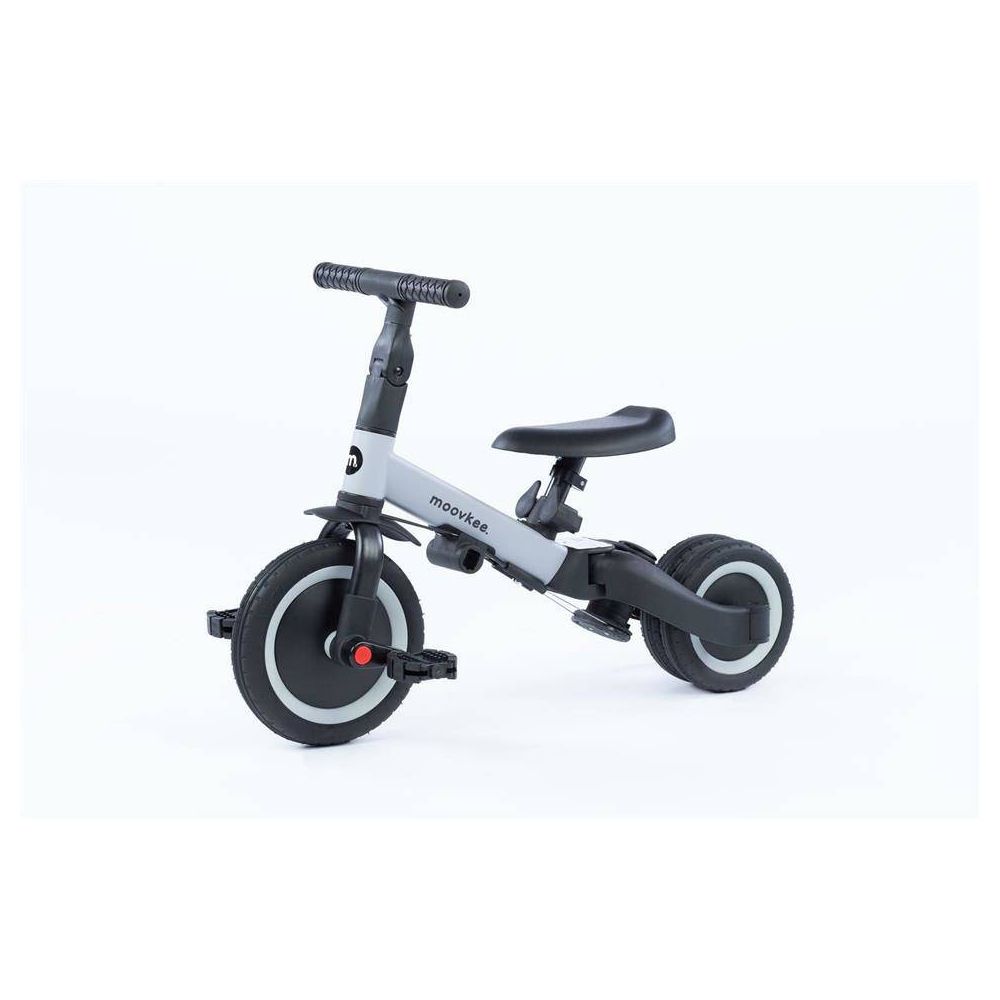Triratukas - Balansinis dviratis - 6in1 - MIKE - COOL GREY - MOOVKEE