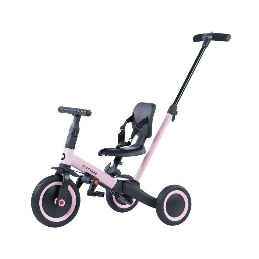 Triratukas - Balansinis dviratis - 6in1 - MIKE - SWEET PINK - MOOVKEE