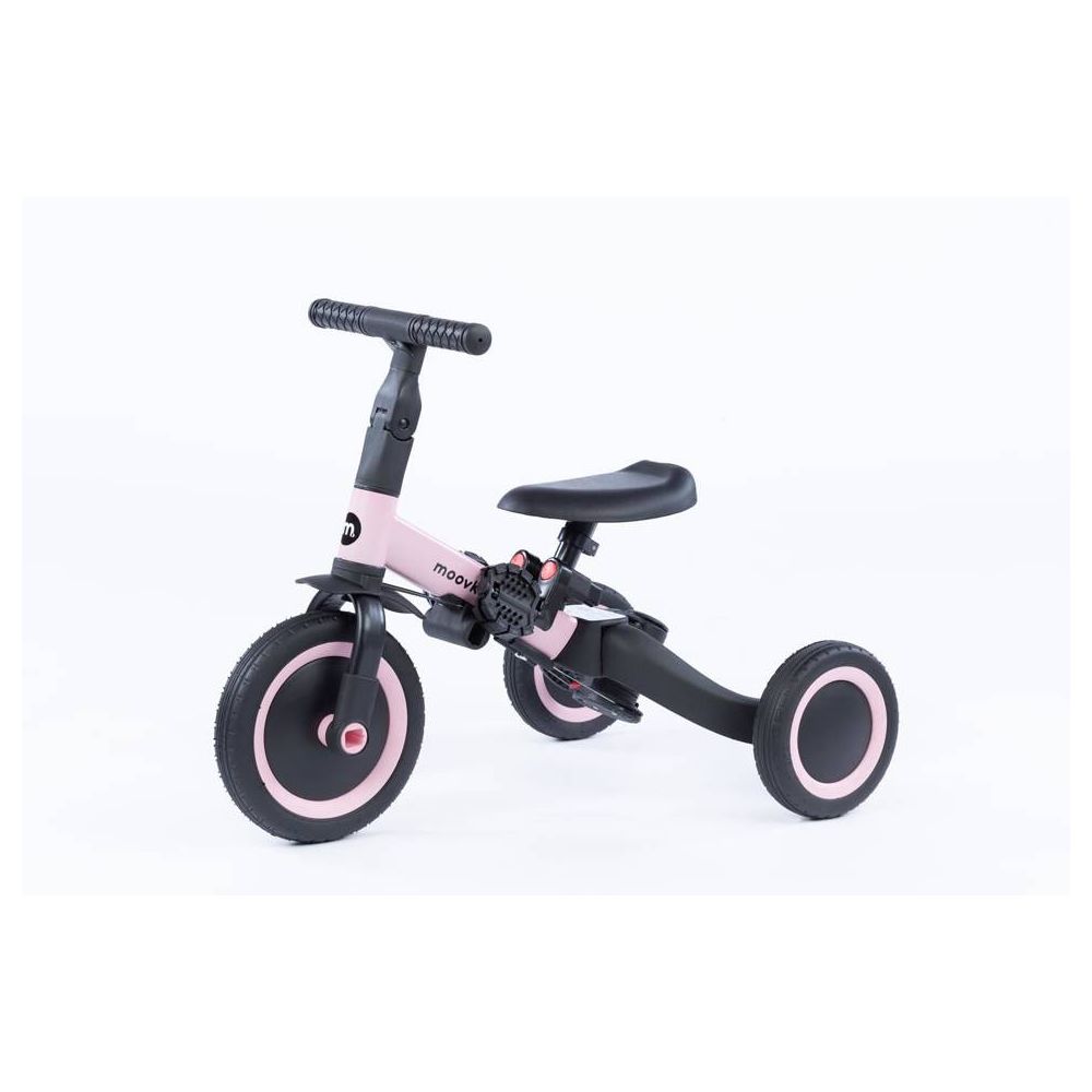 Triratukas - Balansinis dviratis - 6in1 - MIKE - SWEET PINK - MOOVKEE