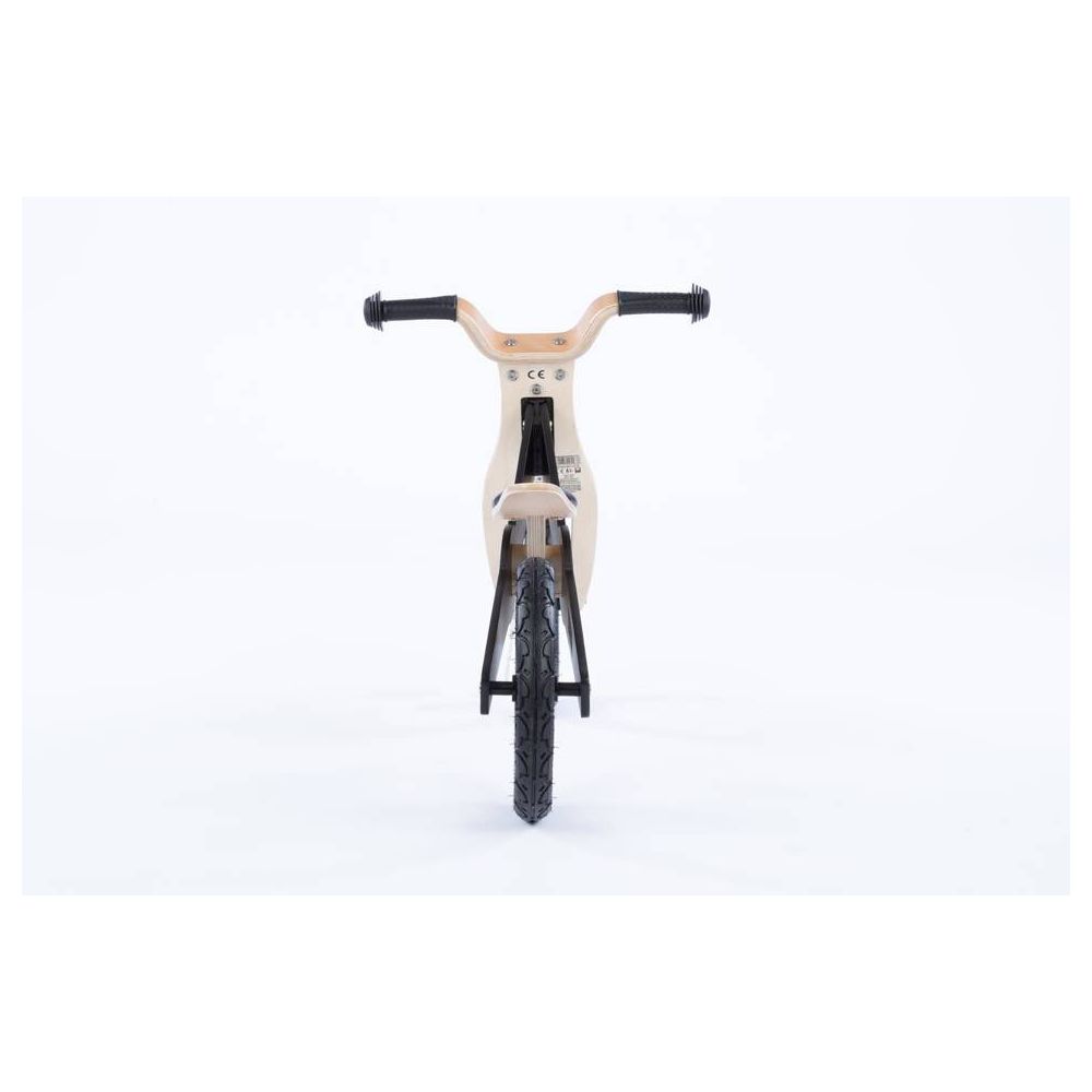 Balansinis dviratis - medinis - 0C074 - JACK - NATURAL WOOD & NICE BLACK - MOOVKEE