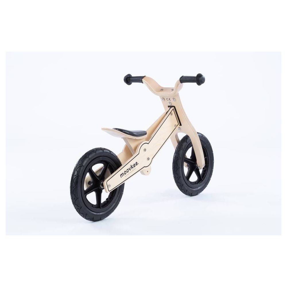 Triratis - dviratis - medinis - 2in1 - 0C075 - JANE - NATURAL WOOD - MOOVKEE