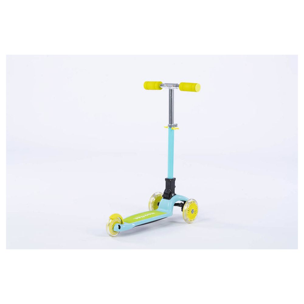 Paspirtukas - MILO - BABY BLUE & LIME GREEN