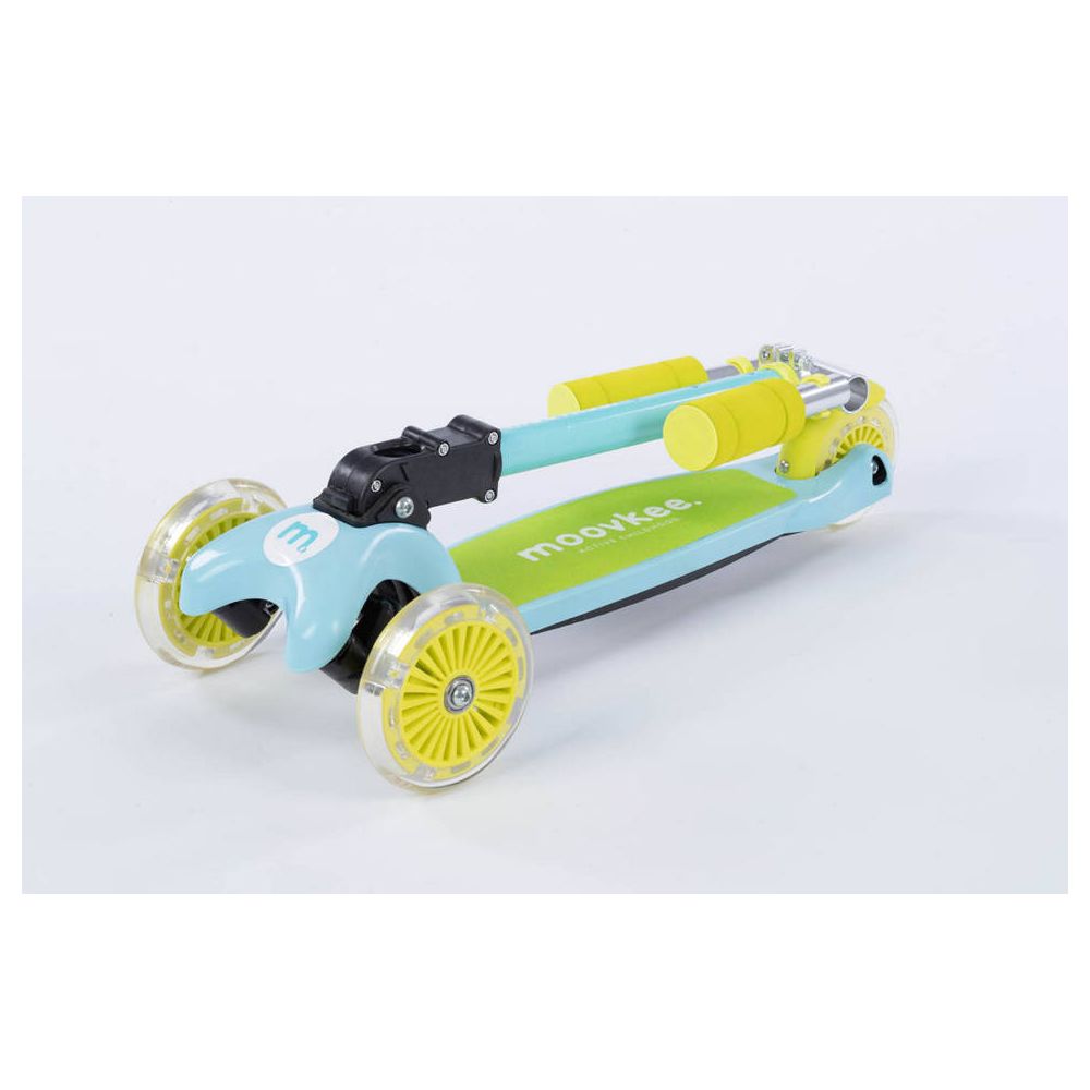 Paspirtukas - MILO - BABY BLUE & LIME GREEN