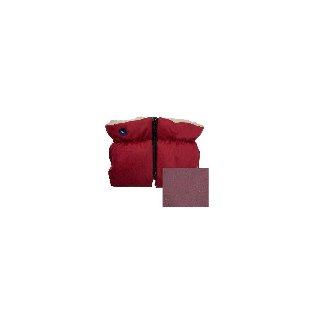 Gloves/muffs - 2 parts - SLEEP&GROW - BORDO - WOOL
