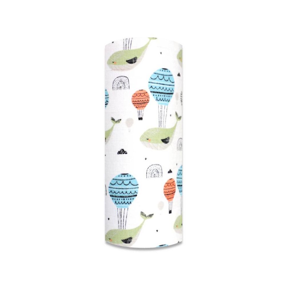 Diaper - 26810 - TETRA PRINT - EGA - Z GŁOWĄ W CHMURACH - size 70x80 cm