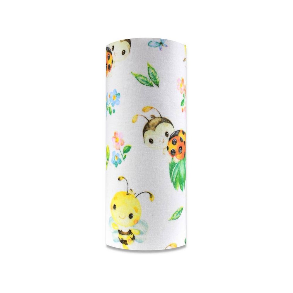 Sauskelnės - 25202 - FLANEL PRINT - EGA - BABY OWLS - dydis 70x80 cm