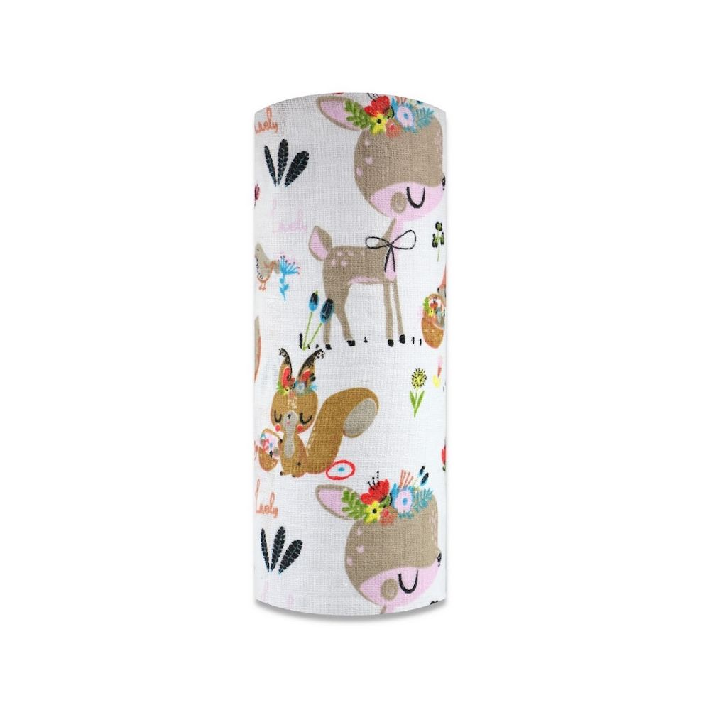 Sauskelnės - 25165 - TETRA PRINT - EGA - BABY ANIMALS - dydis 70x80 cm
