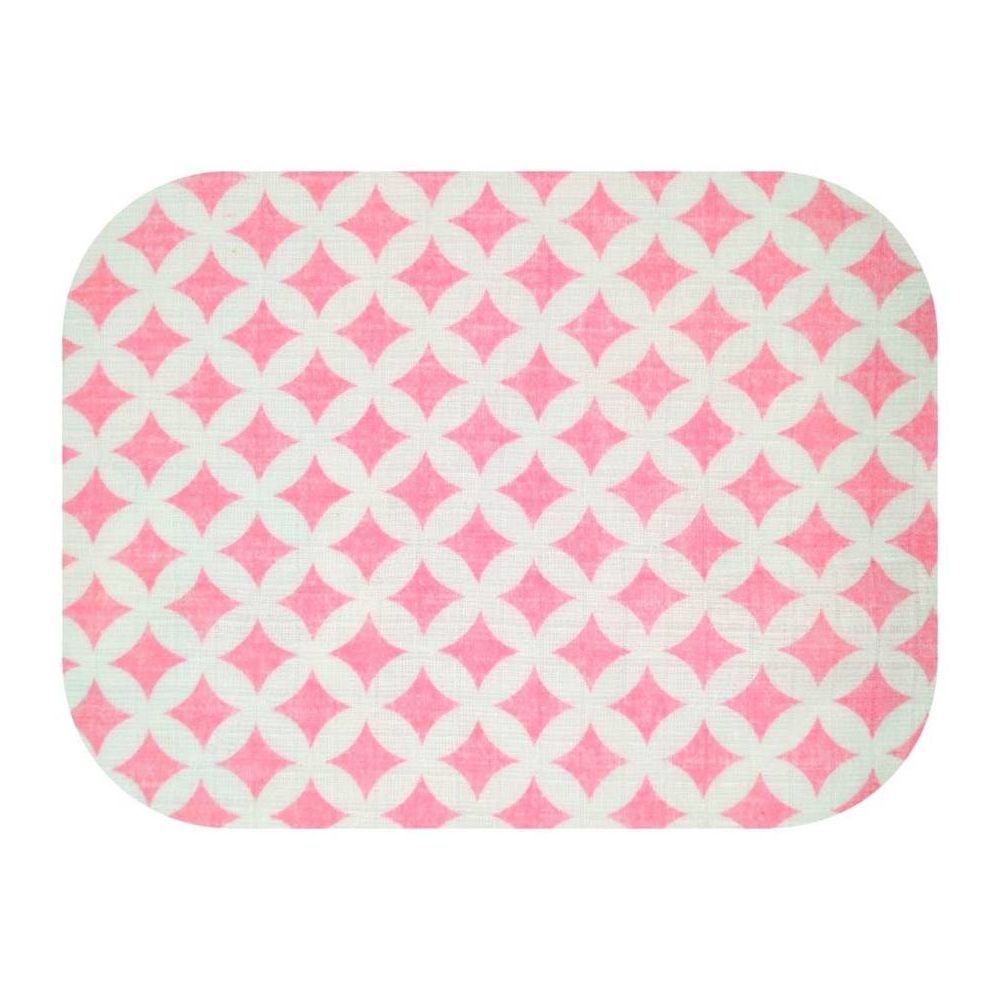 Sauskelnės - 19607 - TETRA PRINT - EGA - ROMBY - PINK - dydis 60x80 cm
