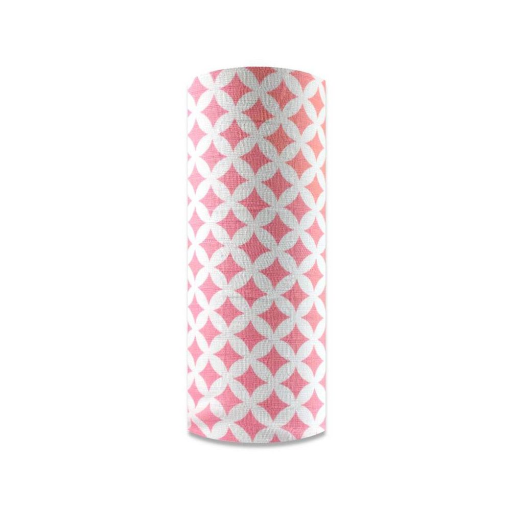 Sauskelnės - 19607 - TETRA PRINT - EGA - ROMBY - PINK - dydis 60x80 cm