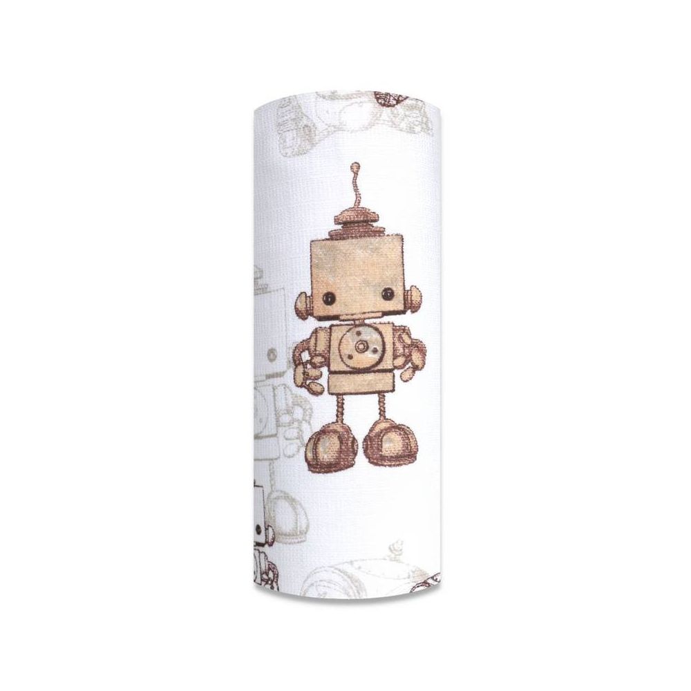 Sauskelnės - 27329 - TETRA PRINT - EGA - ROBOTAI - dydis 70x80 cm