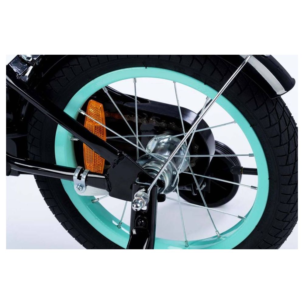 Bicycle - XXV- TOMABIKE 14" - PLATINUM - BLACK / TURKUS