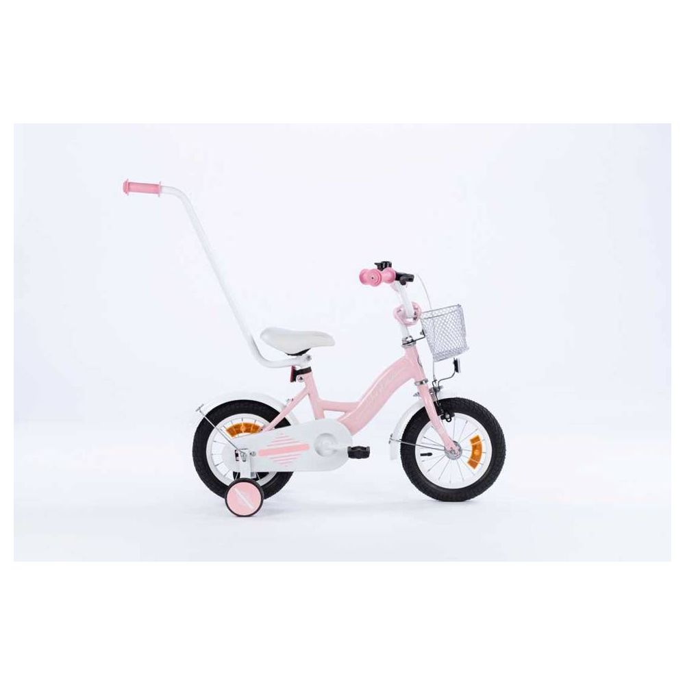 Dviratis - XXV - TOMABIKE 12" - PLATINUM - LIGHT PINK