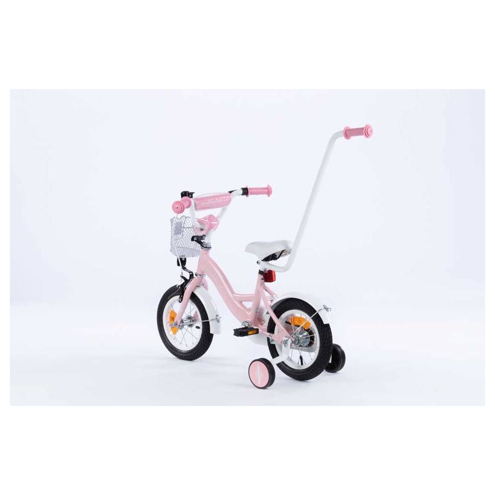 Dviratis - XXV - TOMABIKE 12" - PLATINUM - LIGHT PINK