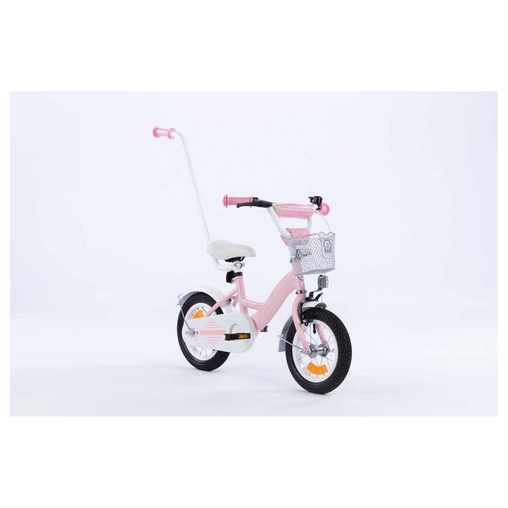 Dviratis - XXV - TOMABIKE 12" - PLATINUM - LIGHT PINK