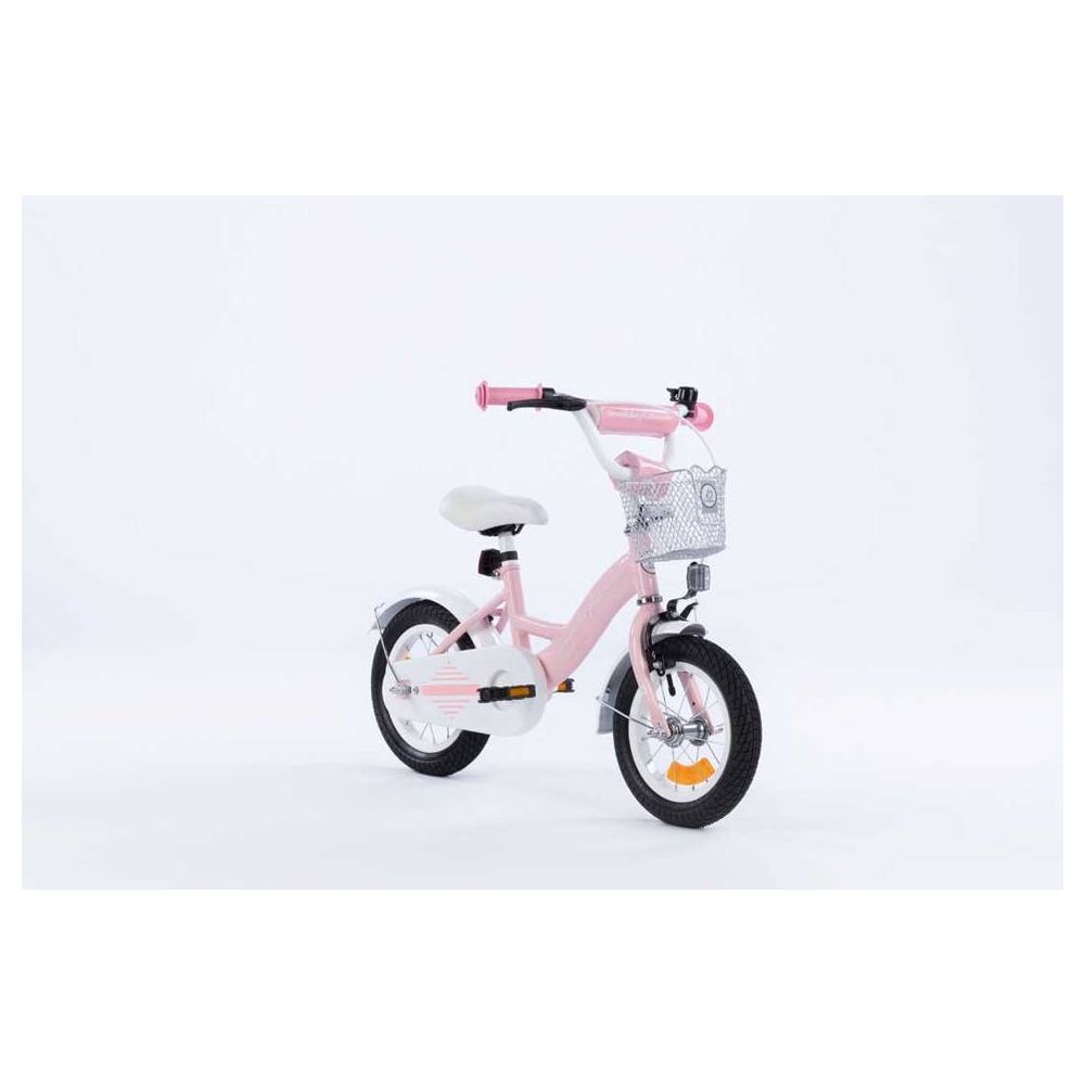 Dviratis - XXV - TOMABIKE 12" - PLATINUM - LIGHT PINK